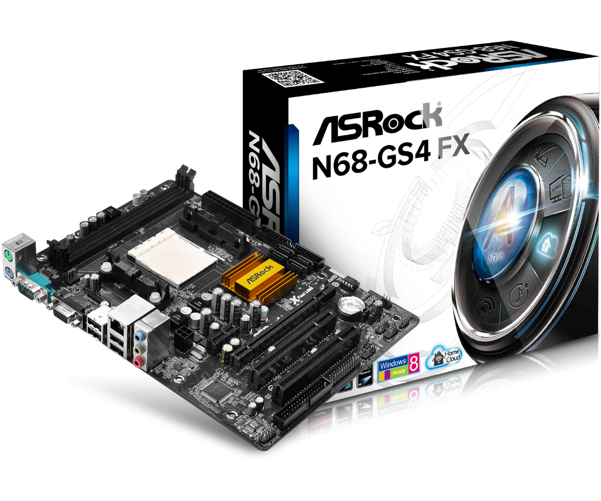 Asrock n68 gs4 fx схема подключения